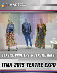 ITMA 2015 Textile Printers Inks Calenders Heating Units textile printing workflow FLAAR-Reports